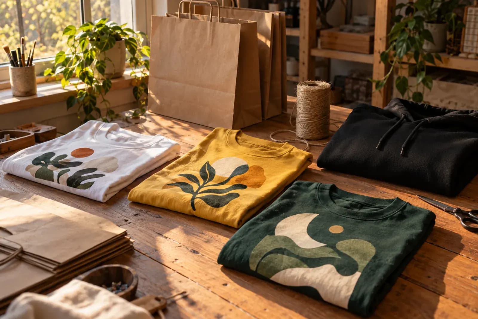 Merch pentru afaceri mici, creatori și asociații: ghid complet de la primul tricou la colecție