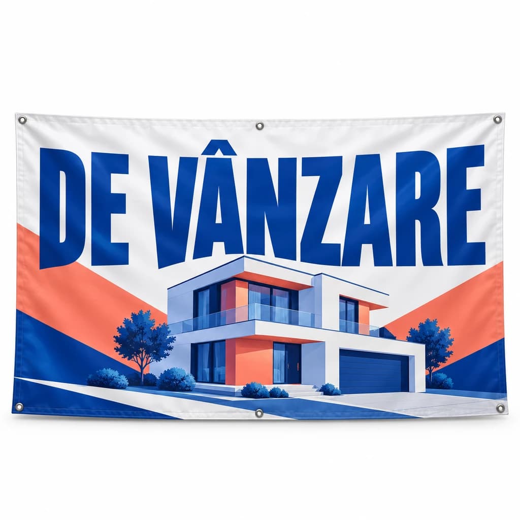 Banner de vânzare – model geometric 7