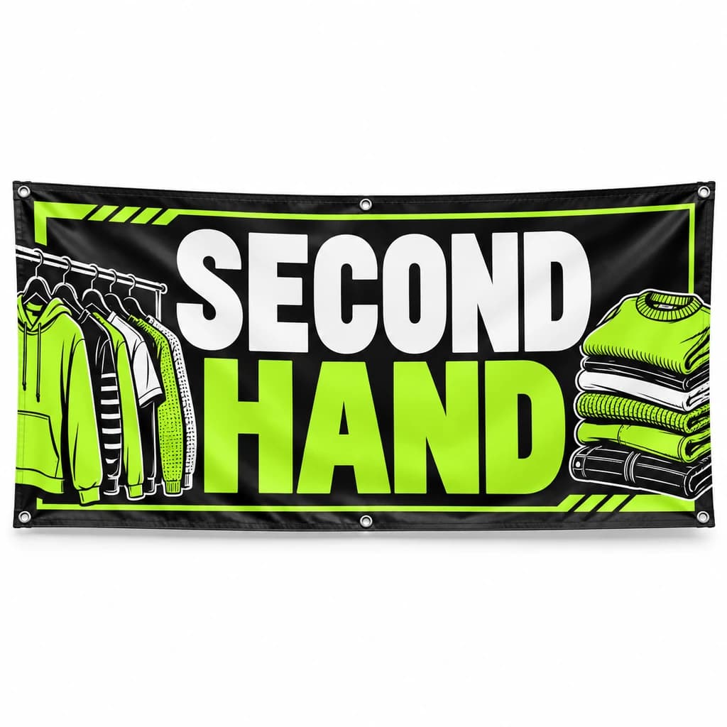Banner second hand – model compact