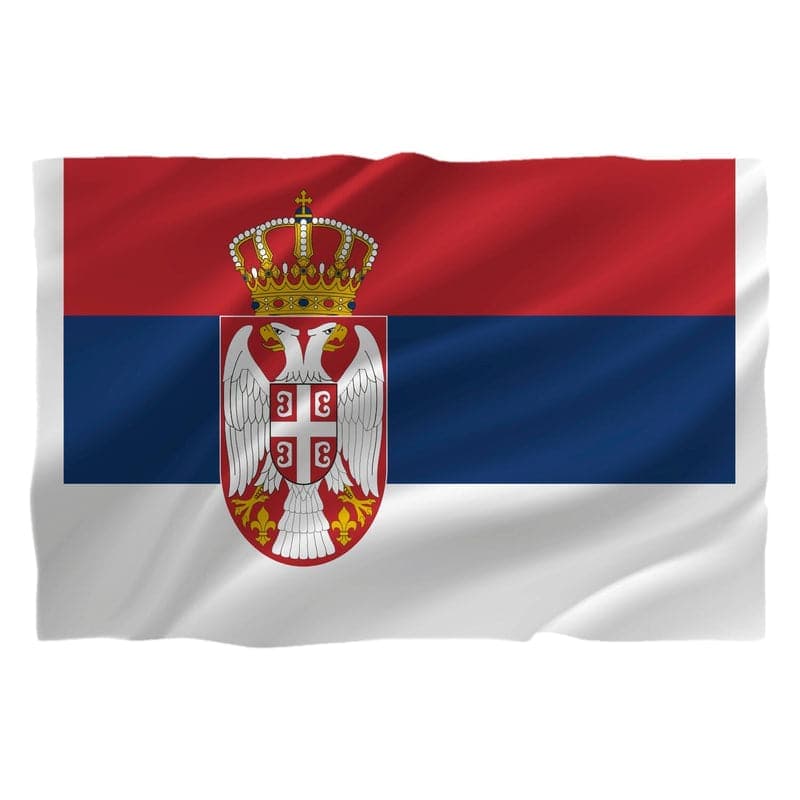 Drapel Serbia