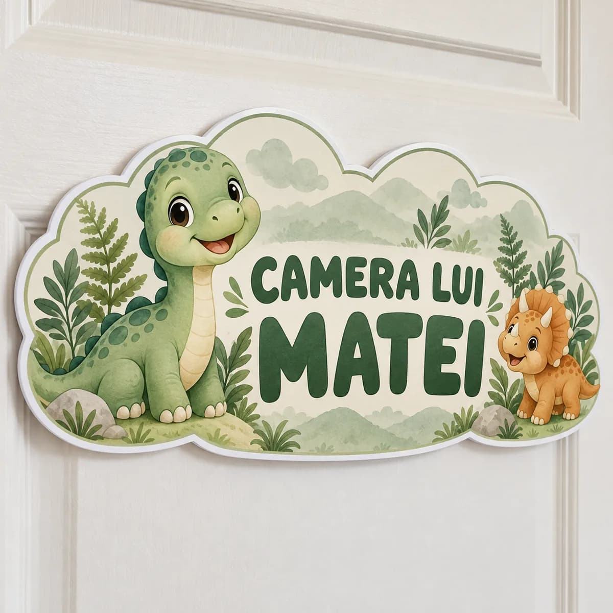 Plăcuțe personalizate pentru camerele copiilor