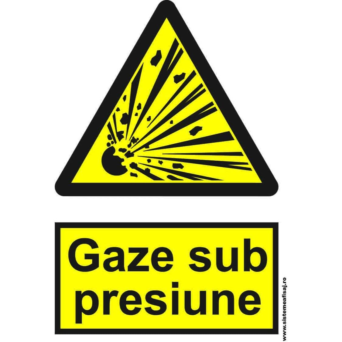 Semn Indicator Gaze Sub Presiune