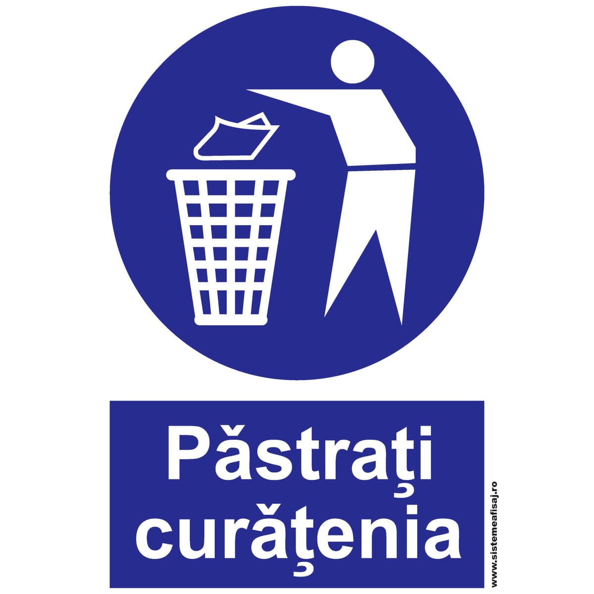 Semn Indicator Pastrati Curatenia