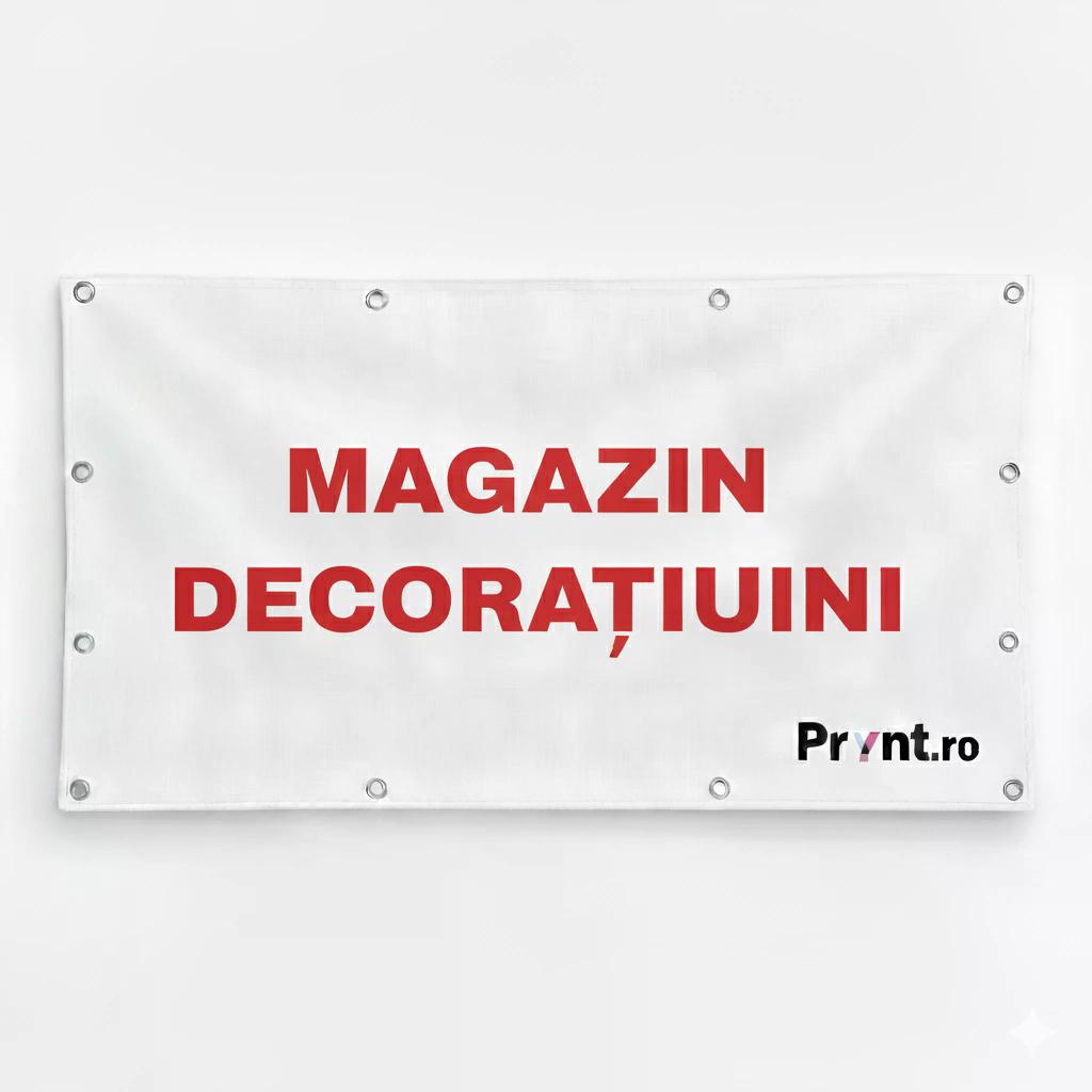 Banner - Magazin decorațiuni